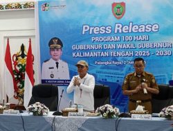 Pemprov Kalteng Umumkan Capaian Program 100 Hari Kerja: Fokus Layanan Publik, Ekonomi Rakyat, dan Infrastruktur