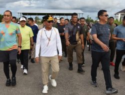 Gubernur Kalteng Gunakan Olahraga Bersama sebagai Sarana Serap Aspirasi Masyarakat