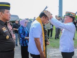 Gubernur Kalteng Sambut Kajati Baru dengan Prosesi Adat, Tunjukkan Harmoni Budaya dan Hukum