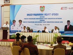 Sinergi Dua Kabupaten Diperkuat Melalui FGD MHA, untuk Pengakuan Wilayah Adat Dayak Ot Danum