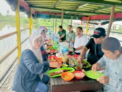 Jembatan Gantung Pulau Bromo, Jembatan Unik yang Menarik Wisatawan di Kalimantan Selatan