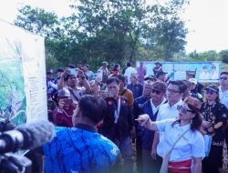 Wamendiktisaintek Tinjau Lahan Strategis Pembangunan Sekolah Garuda di Katingan