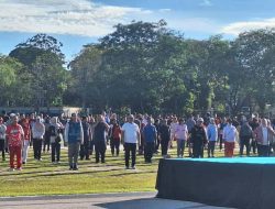 Wagub Edy Pratowo Semangati ASN Kalteng Lewat Senam Pagi dan Cek Kesehatan Gratis