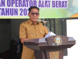 Bupati Mura Lepas Peserta Pelatihan Operator Alat Berat Dan Satpam Gada Pratama