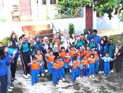 Bunda PAUD Murung Raya Kunjungi TK Santo Klemens, dalam Rangka Pekan Merah Putih Tamasya