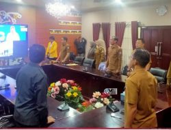 Judul: Pemkab Murung Raya Tegaskan Komitmen Kendalikan Inflasi Lewat Rapat Virtual Bersama Kemendagri