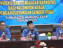 Wabup Murung Raya Tekankan PUG sebagai Strategi Pembangunan Inklusif