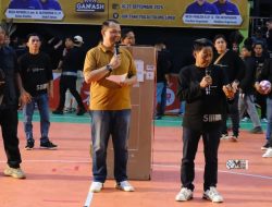 Bupati Murung Raya, Heriyus, Buka Open Tournament Futsal Ganfash Season III