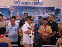 Gubernur Kalteng H. Agustiar Sabran Dorong Digitalisasi Pendidikan di SMA 1 Kumai