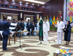 Gubernur Kalteng Melantik Bupati dan Wakil Bupati Barito Utara, Menekankan pada Tanggung Jawab dan Ketulusan Pelayanan