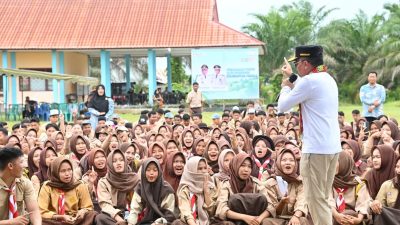 Gubernur Kalteng Ajak Pelajar Kumai Jauhi Narkoba dan Tanamkan Semangat Gotong Royong