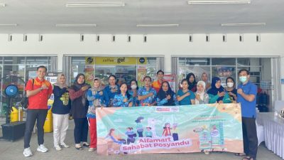 Alfamart dan Cusson Baby Kembali Jangkau Kesehatan Ibu–anak lewat Posyandu