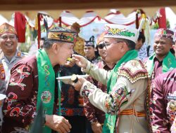 Gubernur Agustiar Ajak Warga Barito Timur Perkuat Semangat Huma Betang untuk Pembangunan Daerah