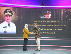 Gubernur Kalteng Raih Penghargaan “Inovasi Membangun Negeri 2025”