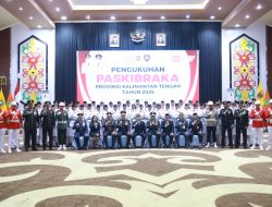 Gubernur Agustiar Sabran Kukuhkan Anggota Paskibraka Kalteng Tahun 2025