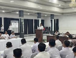 Pemkab Barito Utara Menggelar Rakor Percepatan Penyelesaian Dokumen dan Bukti Pendukung IPKD dan MCSP Tahun 2025