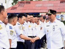 Bupati Sidak Apel Pagi di Dishub Barito Utara, Tekankan Disiplin ASN dan Peningkatan Kinerja