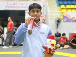 Atlet Taekwondo Kalteng Raih Medali Perak Perdana di POPNAS XVII 2025