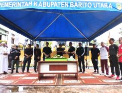 Dukung Program Kerja, Pemerintah Kabupaten Barito Utara Terima Alat Berat Dari PT Trakindo Utama