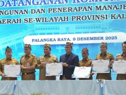 Komitmen Peningkatan SDM, Bupati Murung Raya Teken MoU Manajemen Talenta ASN