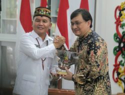 Gubernur Kalteng Terima Kunjungan Stafsus Presiden RI, Bahas Sejumlah Hal Penting