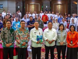 Sahli Gubernur Bidang Ekobang, Yuas Elko, Hadiri Perilisan Laporan Perekonomian Indonesia (LPI) 2025