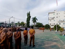Pimpin Apel Pagi di RSUD Muara Teweh, Ini Pesan Bupati Barito Utara