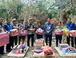 Pemkab Barito Utara Salurkan Sejumlah Bantuan Bagi Korban Kebakaran di Desa Nihan Hilir