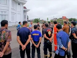 Tahap Awal Pelebaran Jalan, Barito Utara Lakukan Pengukuran dan Penandaan