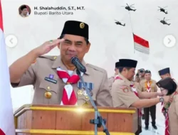 Bupati H. Shalahuddin Buka Muscab X Pramuka Barito Utara