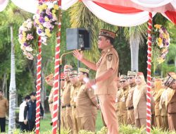 Usai Lebaran Pemprov Kalteng Gelar Apel Besar, Gubernur Tekankan Disiplin ASN