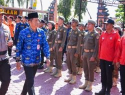 Sekda Barito Utara Tinjau Kesiapan Personel dan Peralatan Antisipasi Karhutla