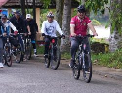 Gowes Pagi Jadi Upaya Dorong Pola Hidup Sehat di Barito Utara