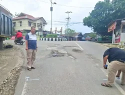 Perbaikan Jalan Sudirman Jadi Prioritas, Pemkab Barito Utara Percepat Penanganan Infrastruktur Kota