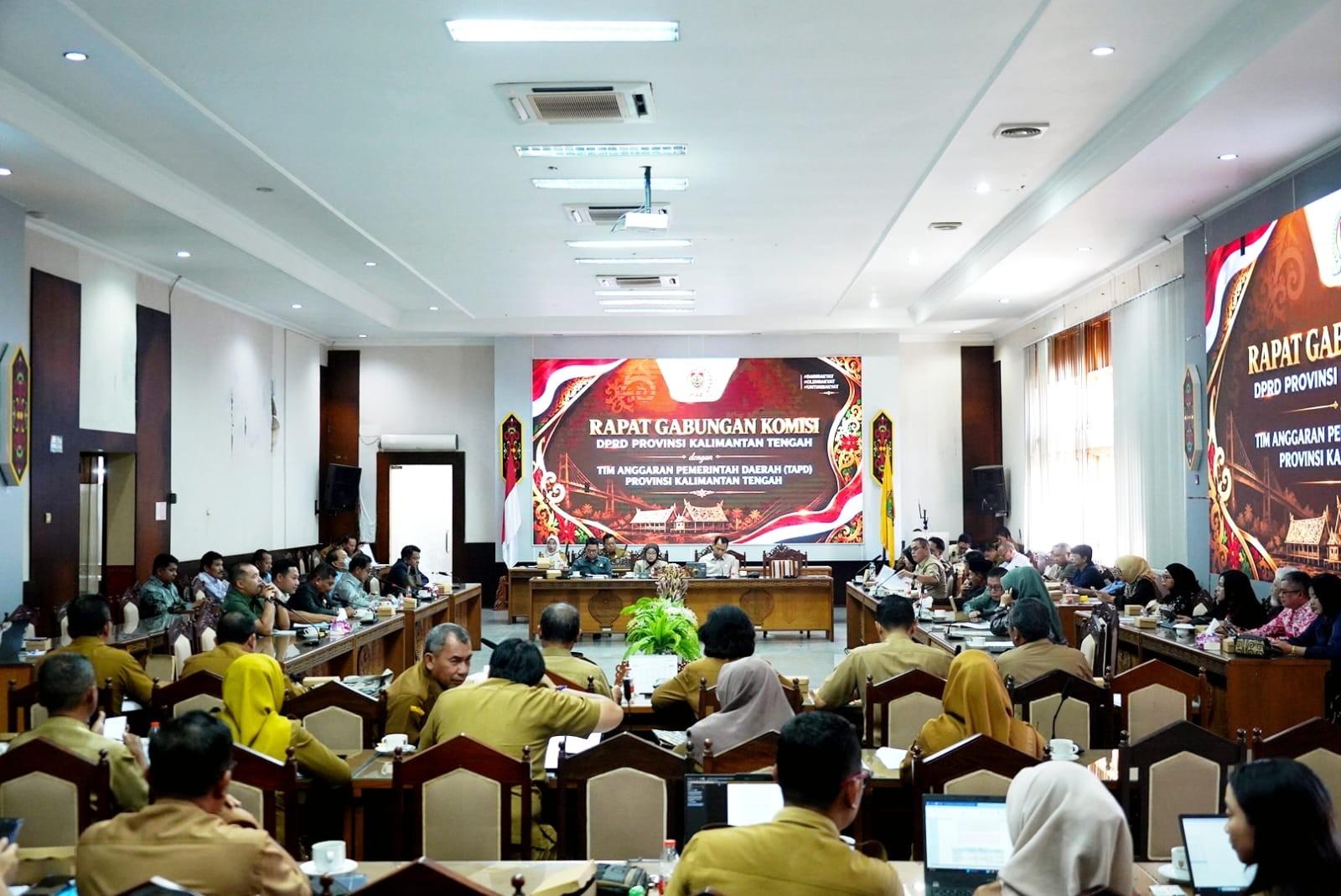 DPRD Kalteng Minta Pemprov Tindak Lanjuti Rekomendasi Badan Anggaran