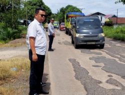 DPRD Kalteng Pastikan Perbaikan Jalan HM Arsyad Segera Dimulai