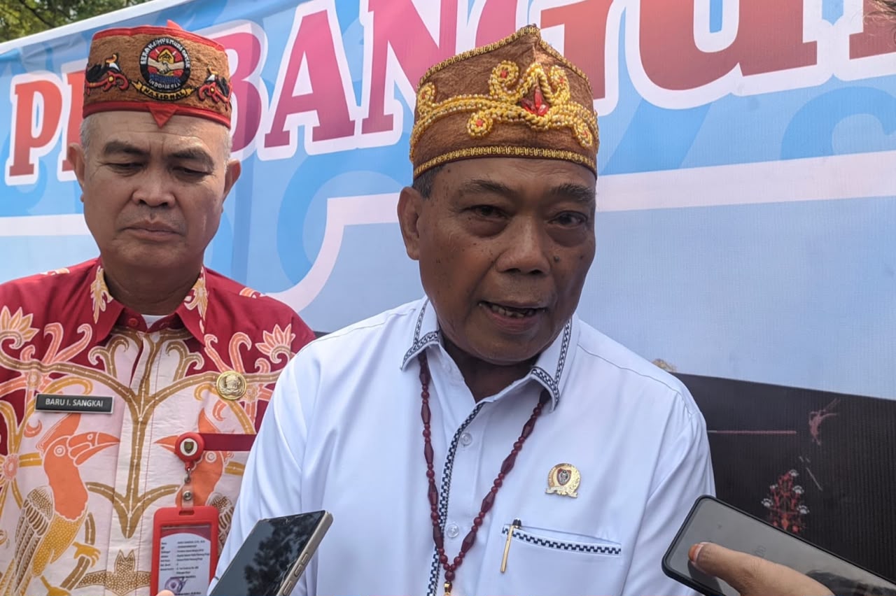 Huma Betang Mulai Dibangun, Lohing Simon Pastikan DPRD Kalteng Kawal Tahapannya