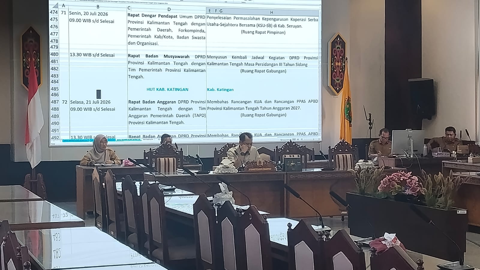 DPRD Kalteng Benahi Agenda Kerja Lebih Efektif